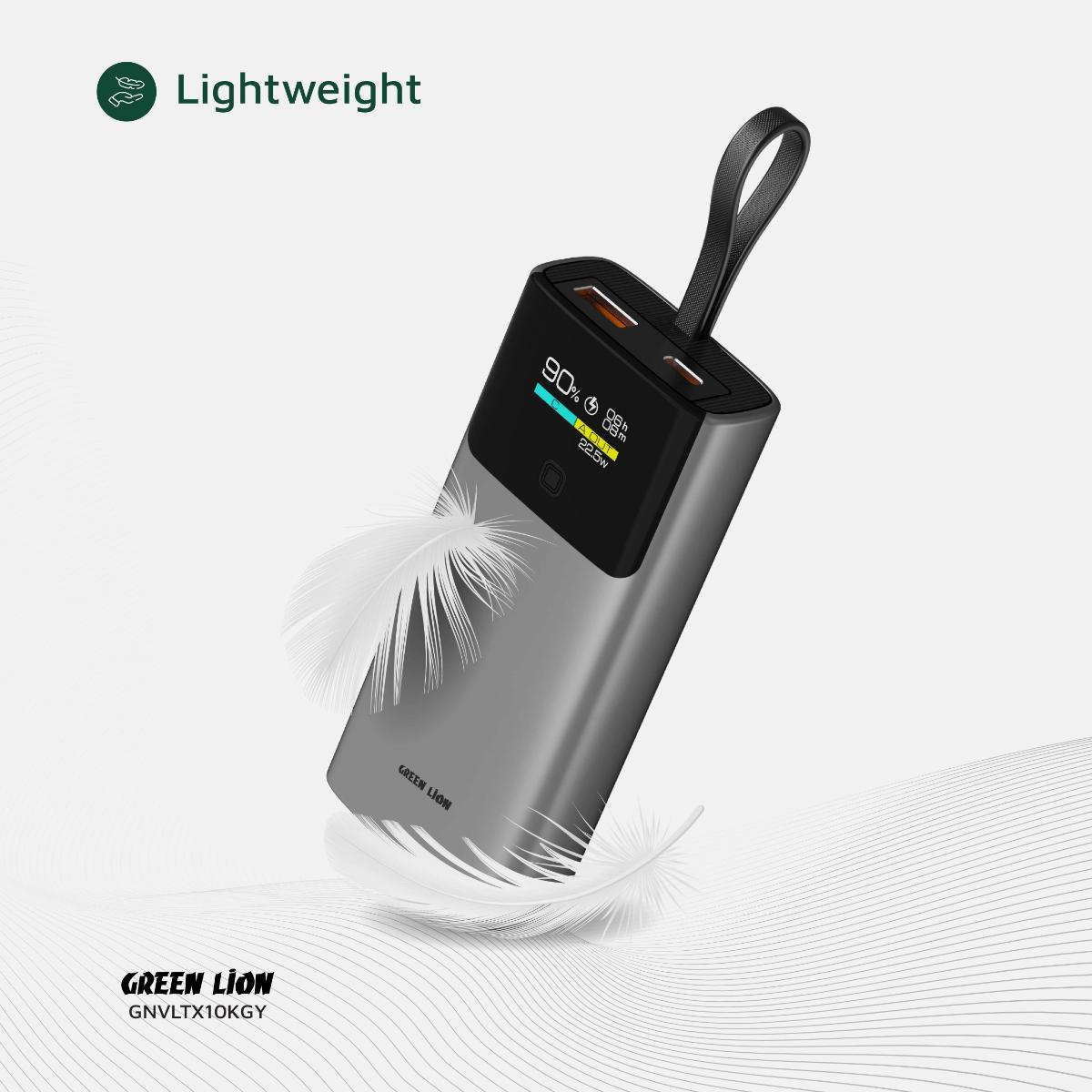 Green Lion Voltix 10000mAh 22.5W Power Bank