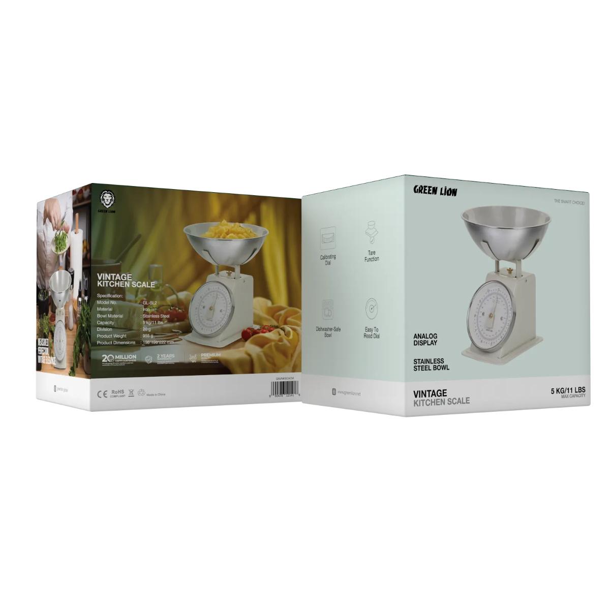 Green Lion Vintage Kitchen Scale