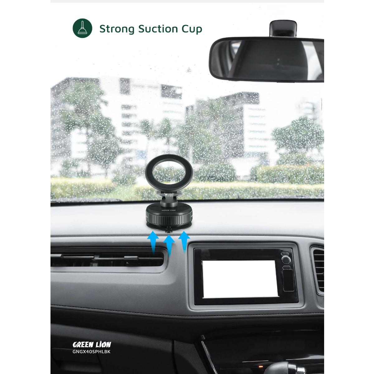 Green Lion GX•40 MagSafe Suction Phone Holder