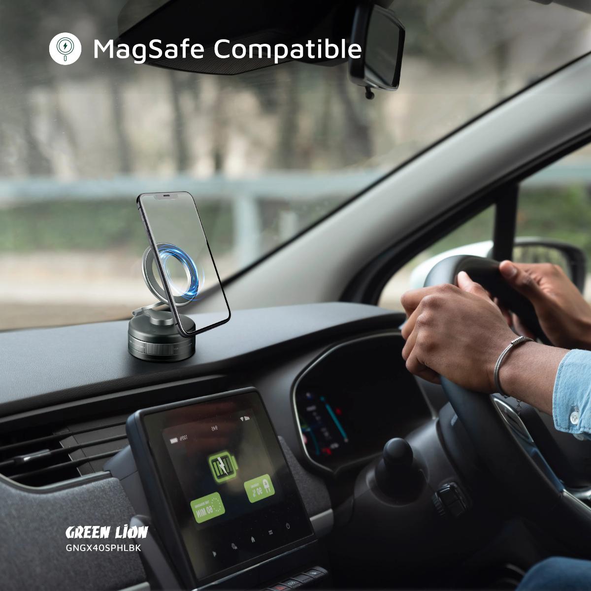 Green Lion GX•40 MagSafe Suction Phone Holder