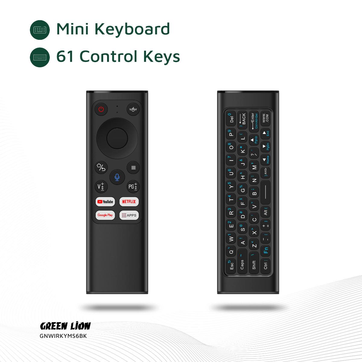 Green Lion Wireless Remote Pro with Keyboard and Mouse