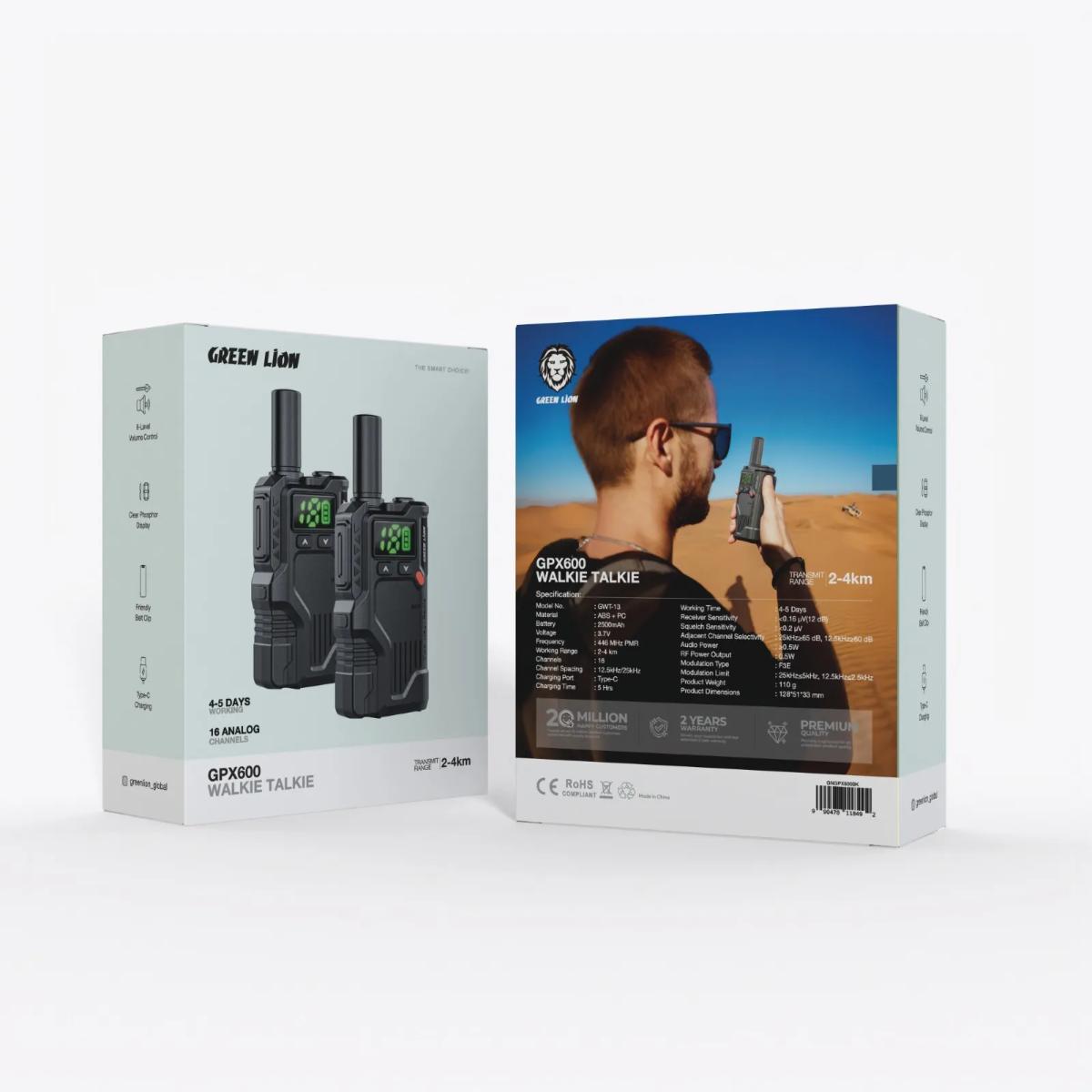 Green Lion GPX600 Walkie Talkie
