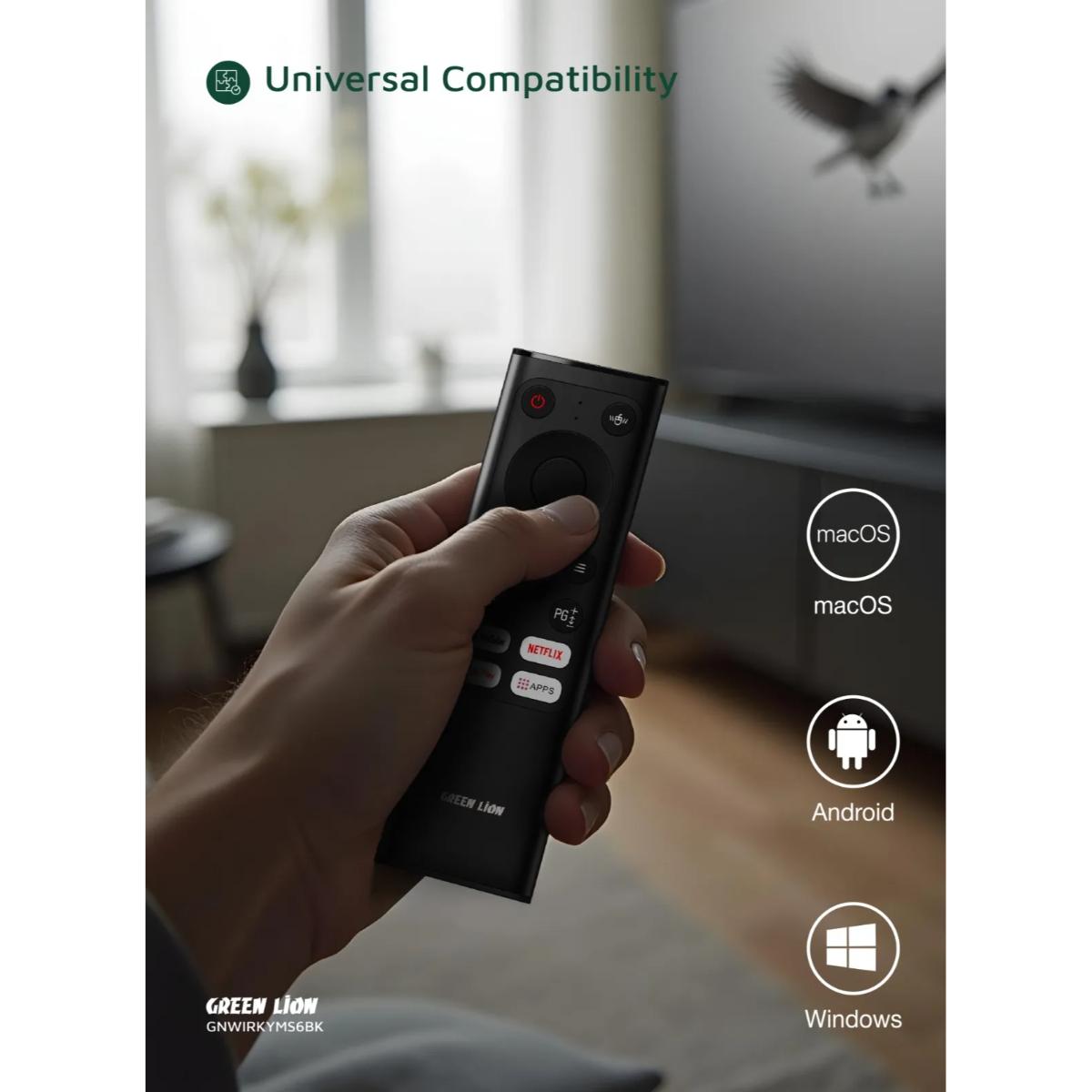 Green Lion Wireless Remote Pro with Keyboard and Mouse