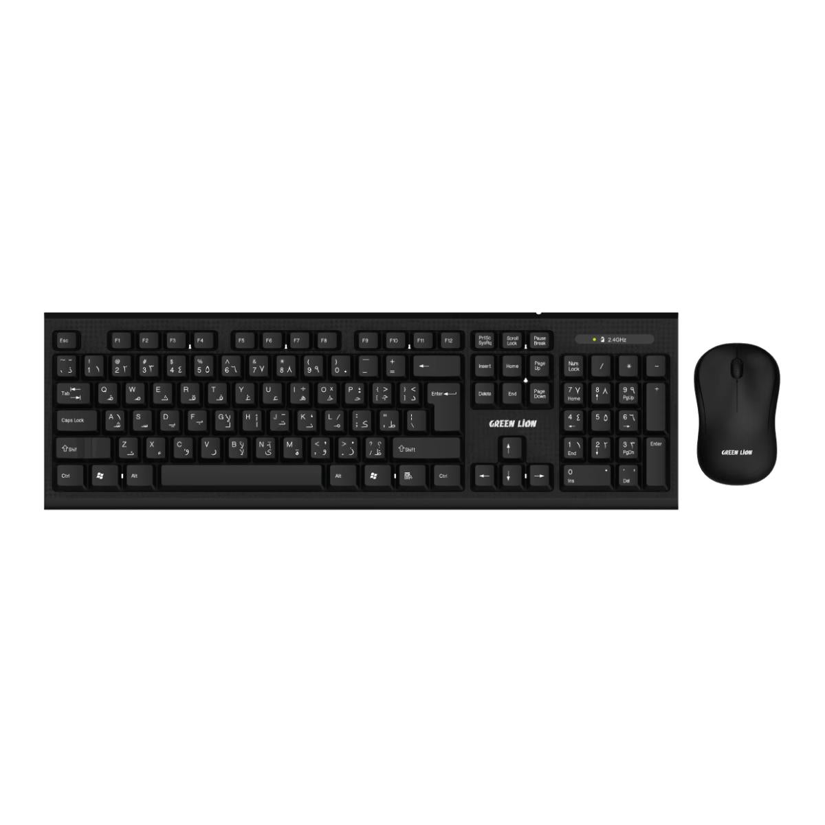 Green Lion Wireless Keyboard and Mouse Combo