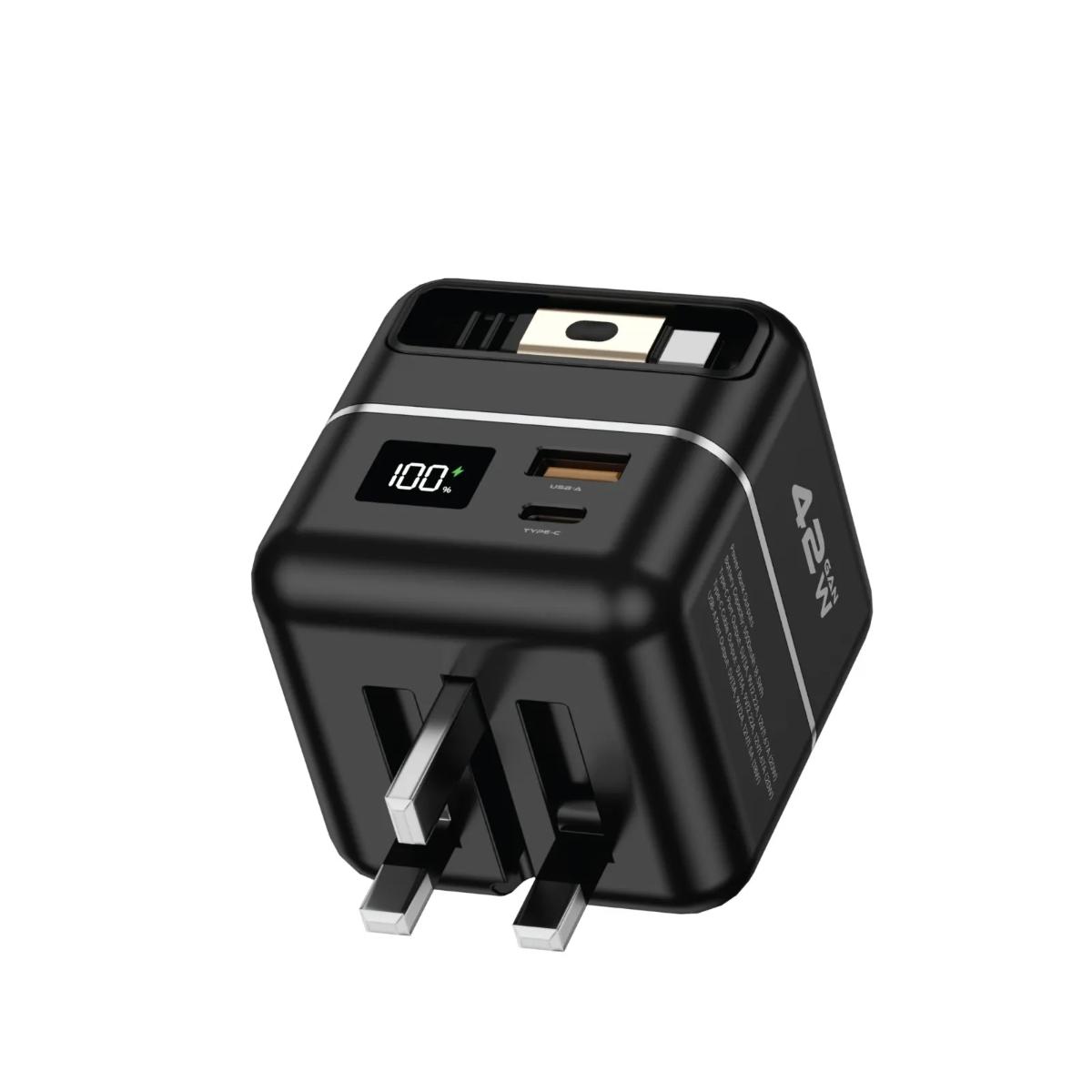 Green Lion 2-in-1 Power Bank & Wall Charger