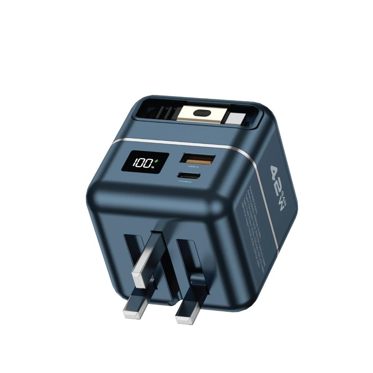 Green Lion 2-in-1 Power Bank & Wall Charger