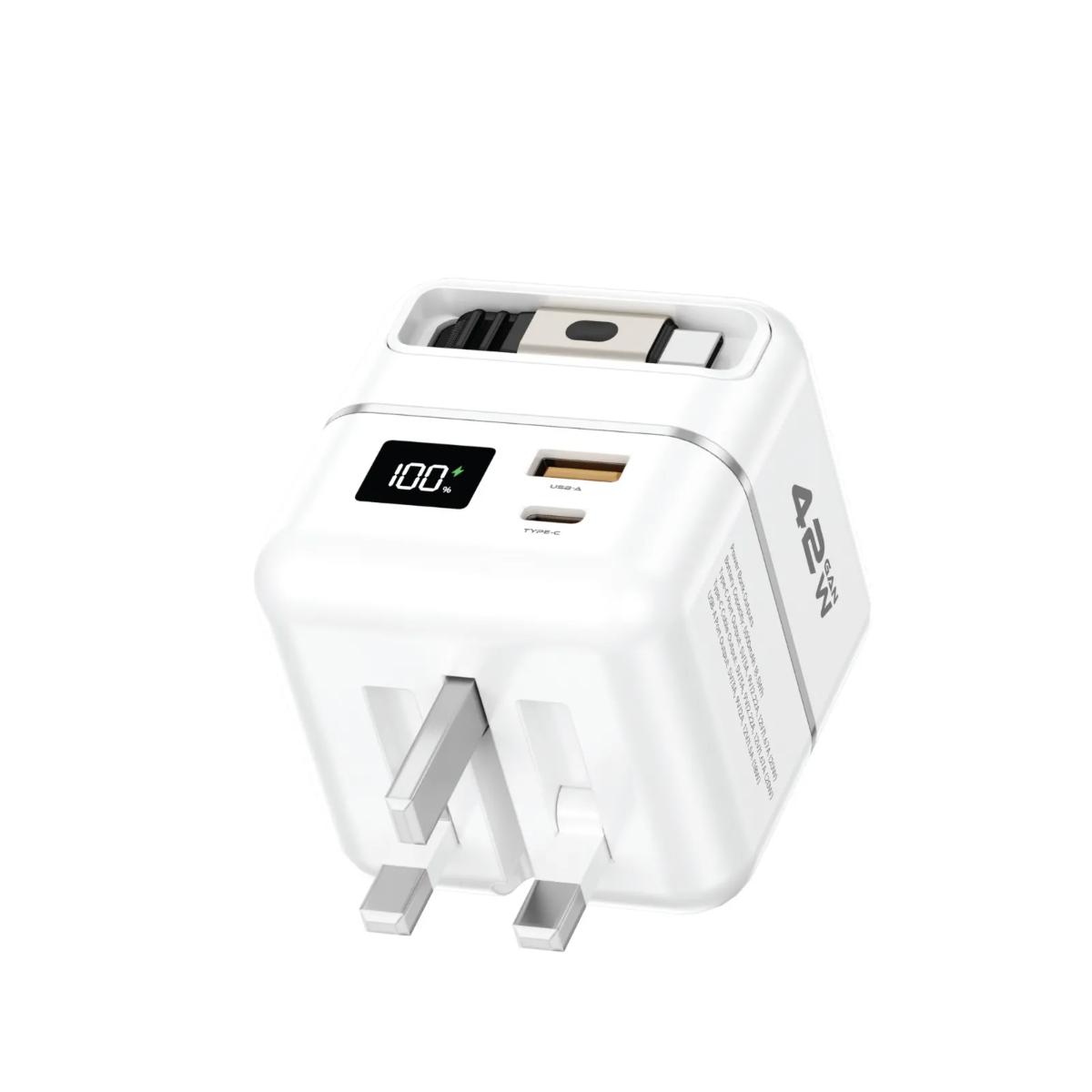 Green Lion 2-in-1 Power Bank & Wall Charger