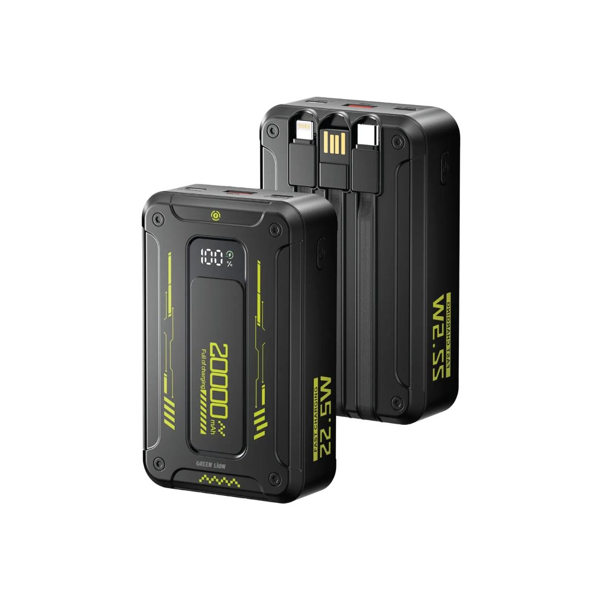 Green Lion Xtreme 20000mAh 22.5W PD Power Bank