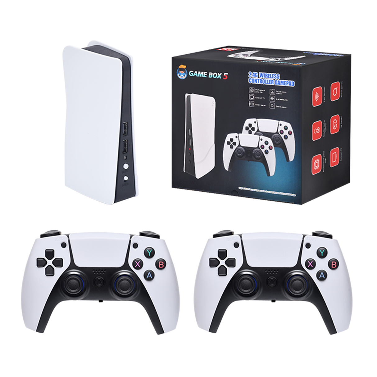 Game Box Console Retro Emulator with 30,000+ Games