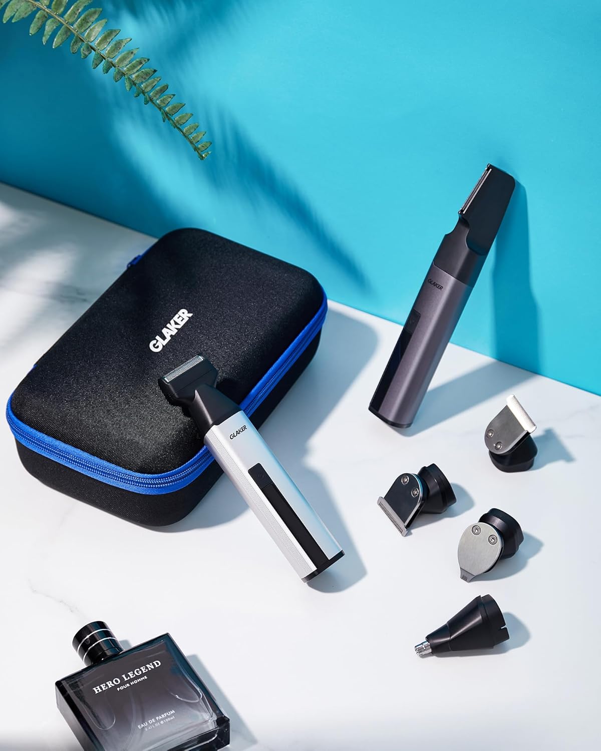 Hair Trimmer Complete Mens Grooming Kits by GLAKER | Hair Clipper | Tradeo Shopping