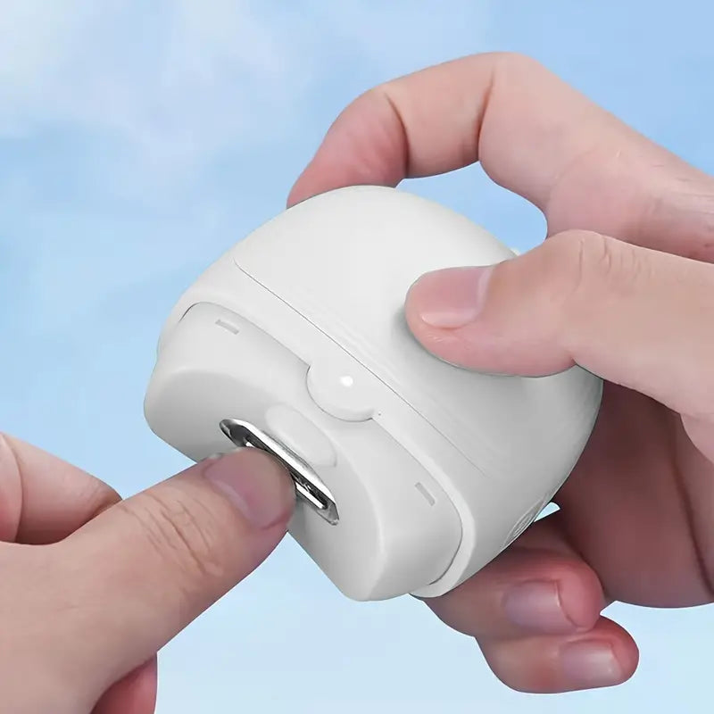 Green Lion Cut-Q Clipper Electric Nail Cutter White