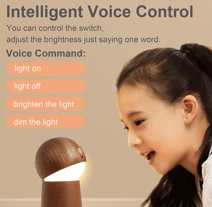 GOOD Voice Activated Sensor Light | Bedside Lamp | Tradeo Shopping