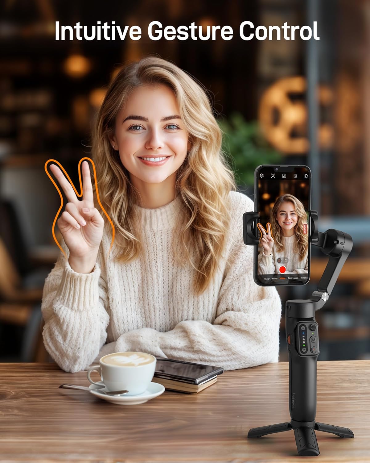 iSteady X3 SE 3-axis Foldable Smartphone Gimbal Stabilizer by Hohem