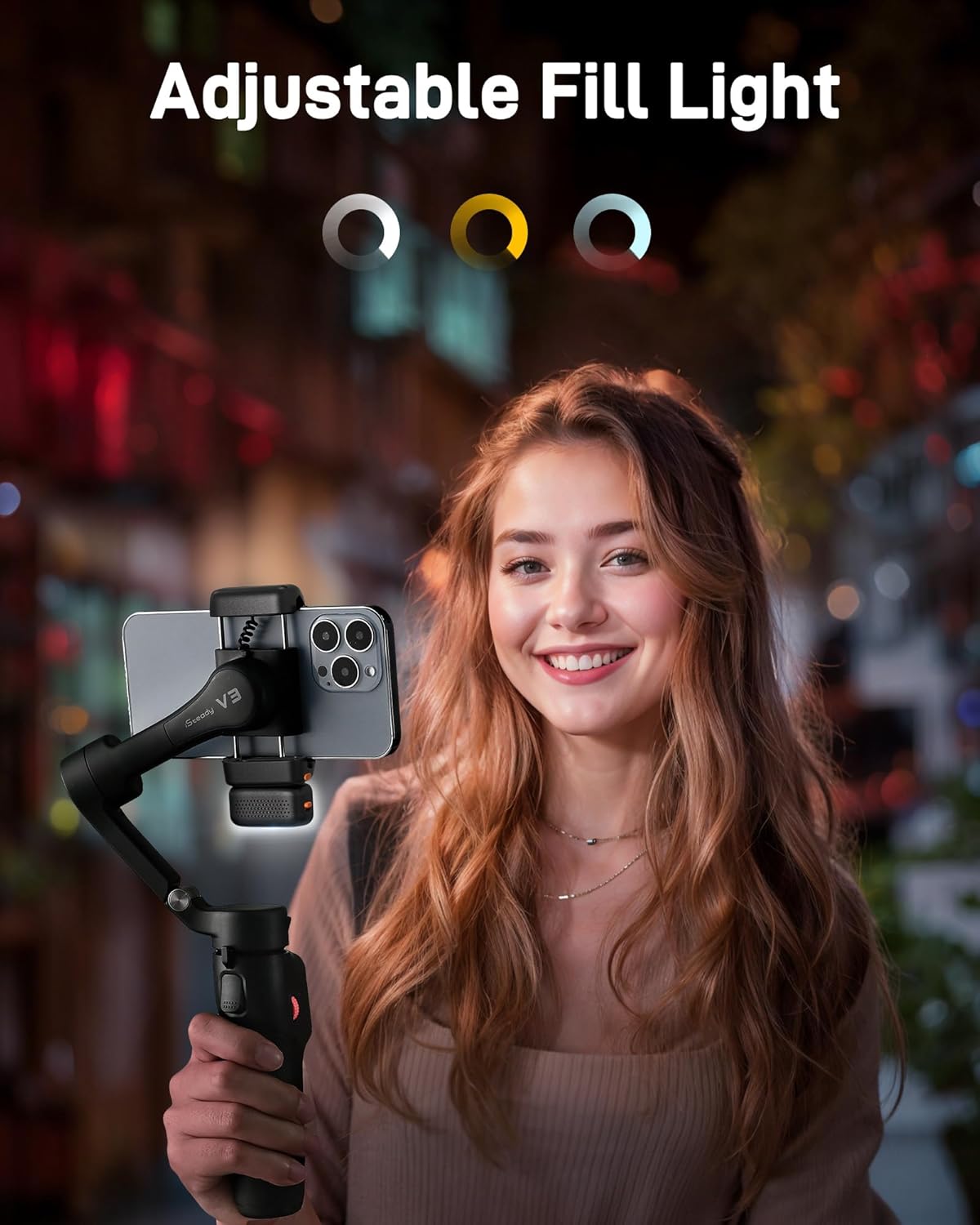 iSteady V3 Foldable Smartphone Gimbal Stabilizer with Detachable Remote Control by Hohem