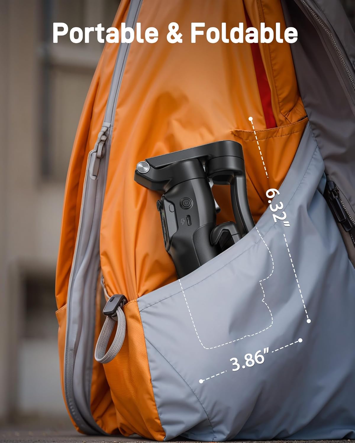 iSteady V3 Foldable Smartphone Gimbal Stabilizer with Detachable Remote Control by Hohem