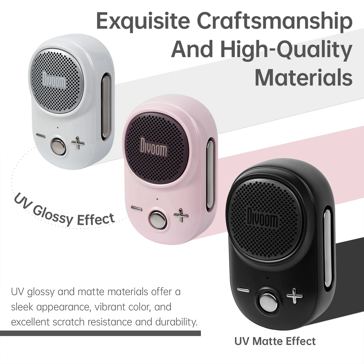 ITour-S Portable Mini Wearable Bluetooth Speaker by Divoom