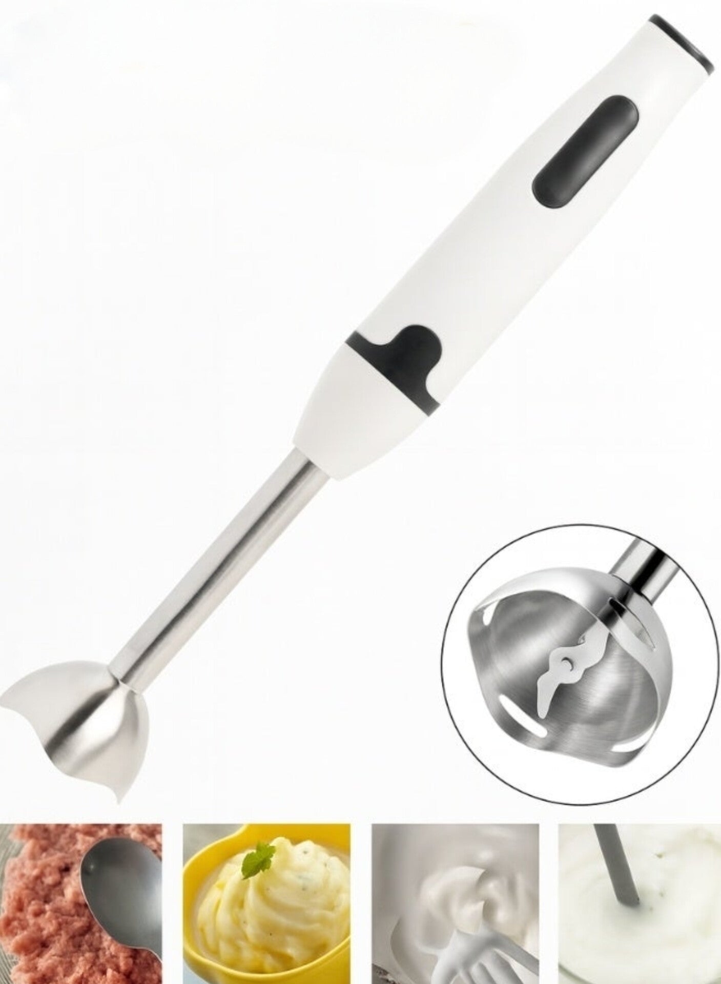 400W Stainless Steel Stick Blender Hand Blender