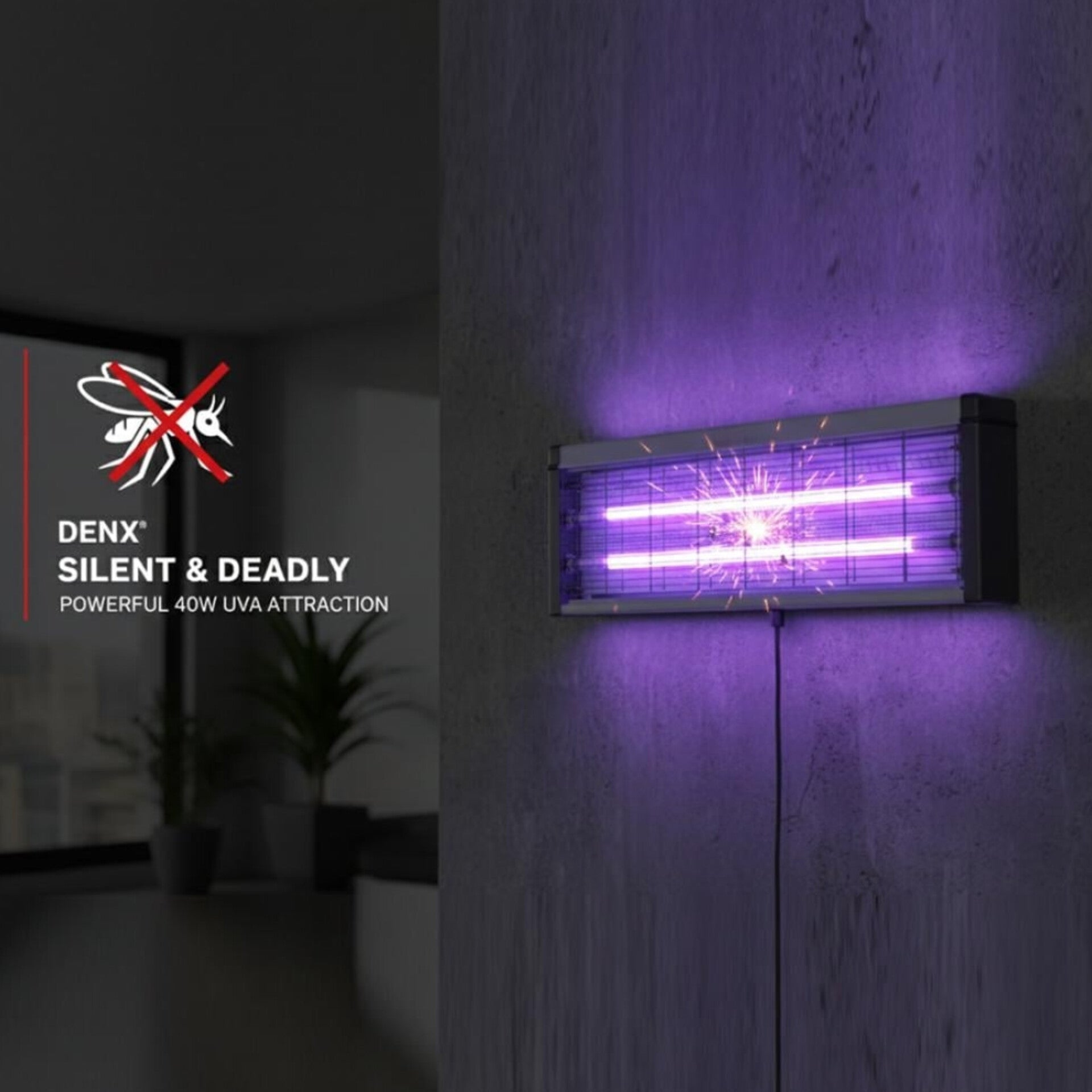 40W Indoor Electric Mosquito Killer Lamp