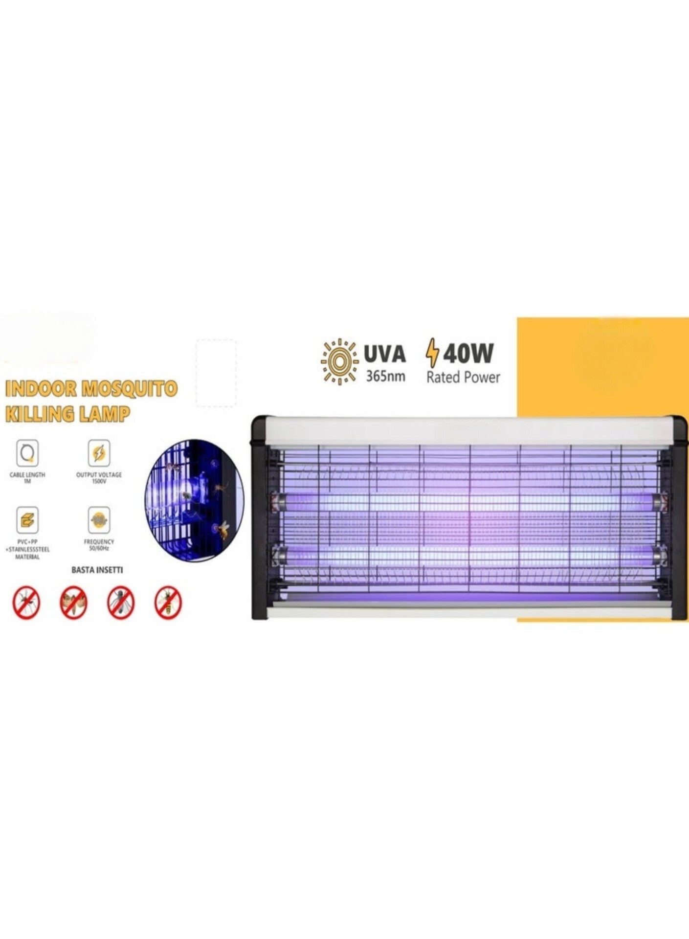 40W Indoor Electric Mosquito Killer Lamp