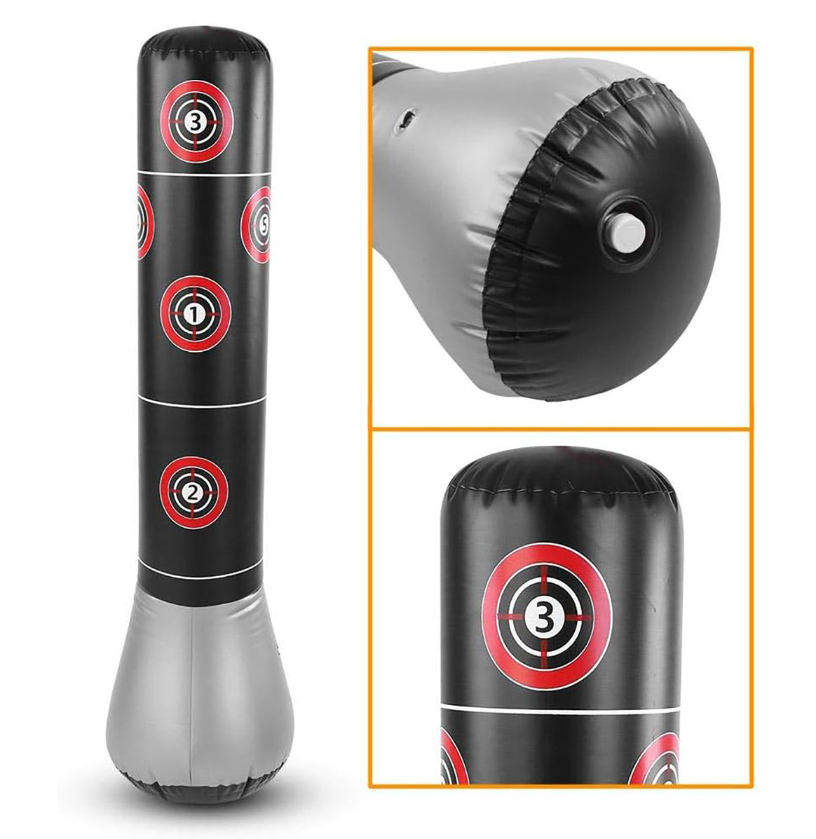 Inflatable Punching Bag with Weighted Base – Fun & Fitness for All Ages