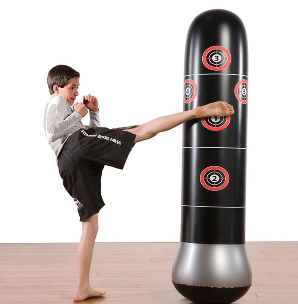 Inflatable Punching Bag with Weighted Base – Fun & Fitness for All Ages