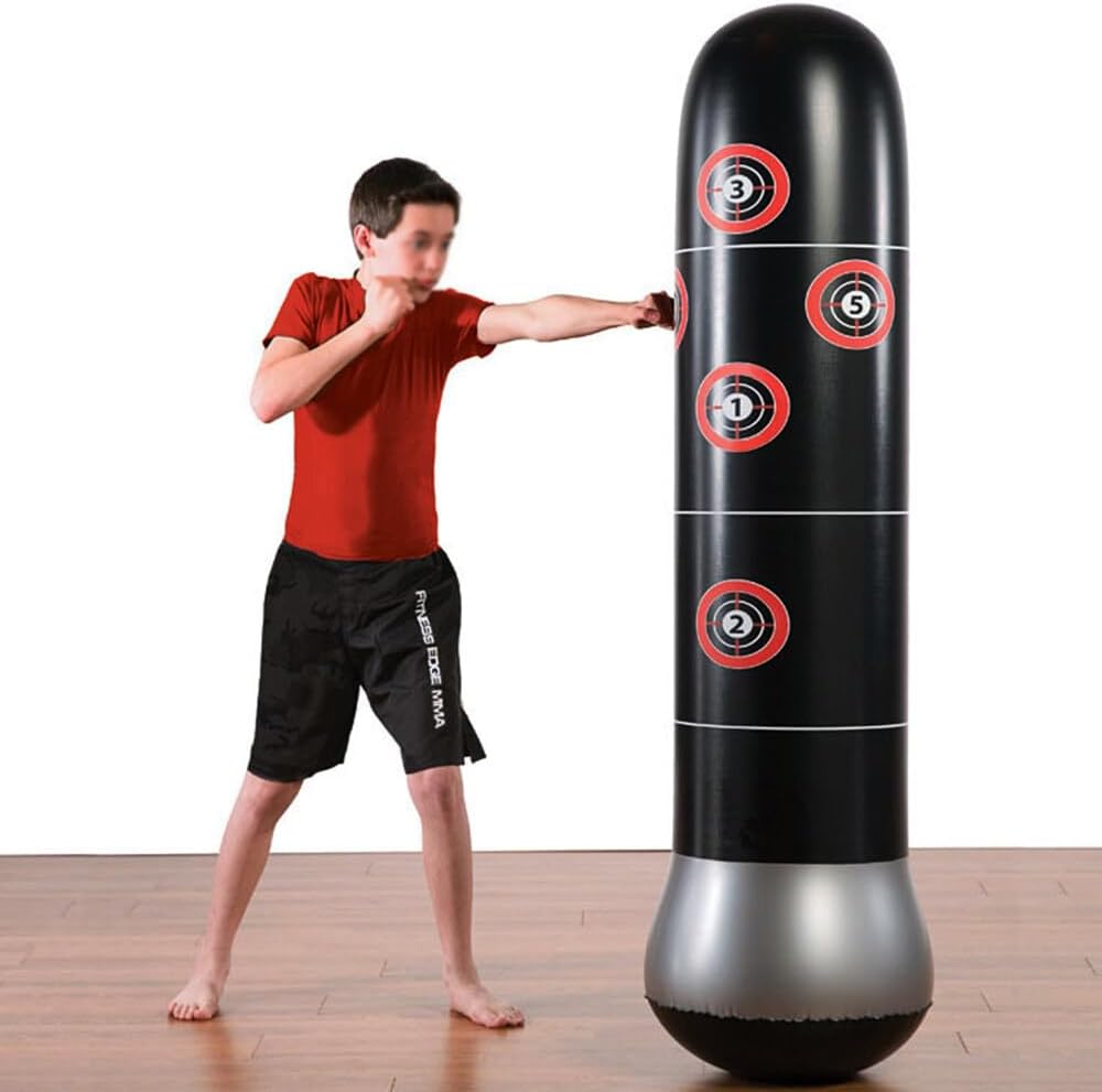 Inflatable Punching Bag with Weighted Base – Fun & Fitness for All Ages