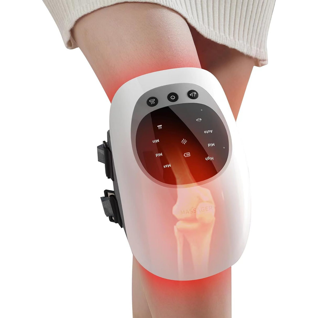 Knee Massager with Infrared Heat & Vibration