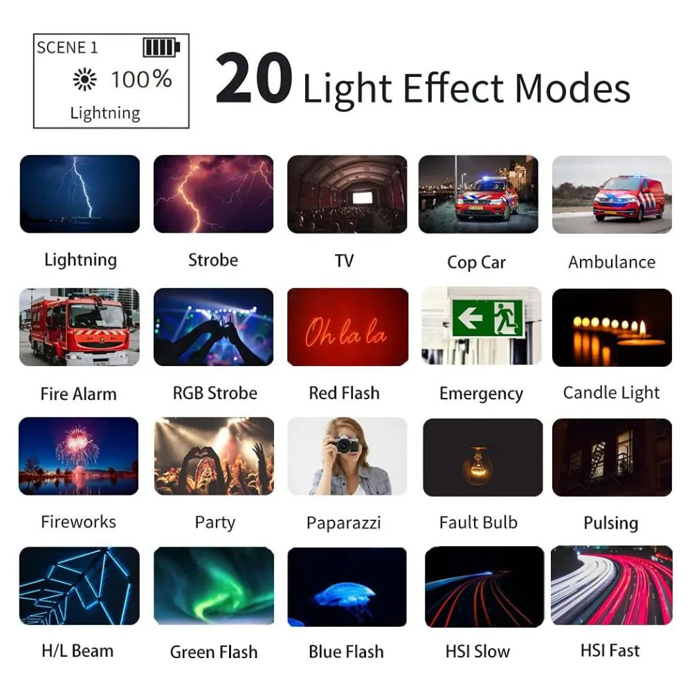 LED Video Light W200 RGB