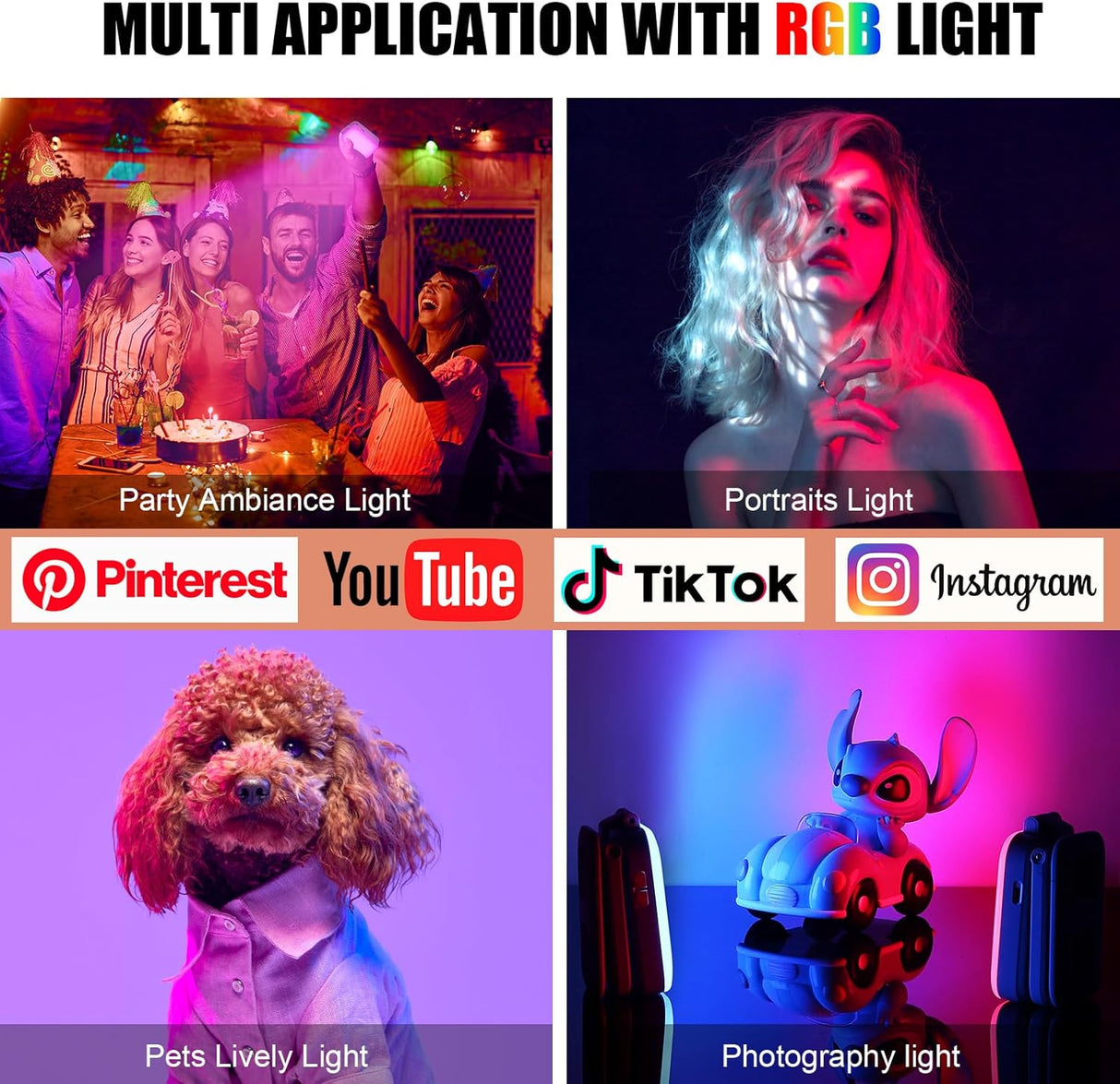 LED Live Streaming Light D2 pro