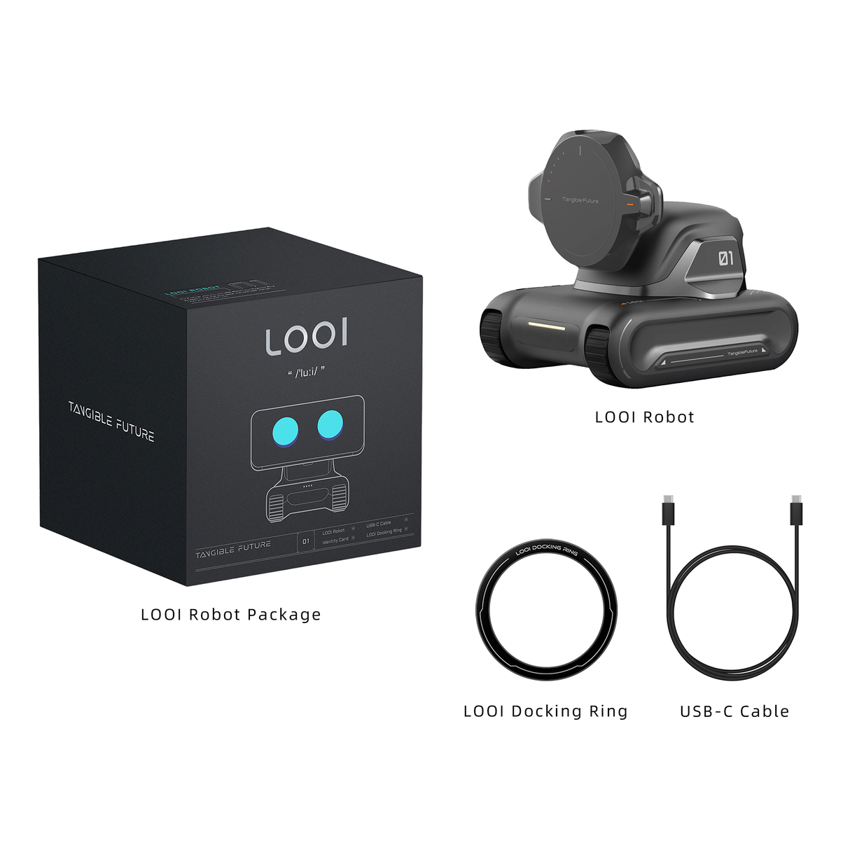 LOOI AI Desktop Companion Robot by TangibleFuture
