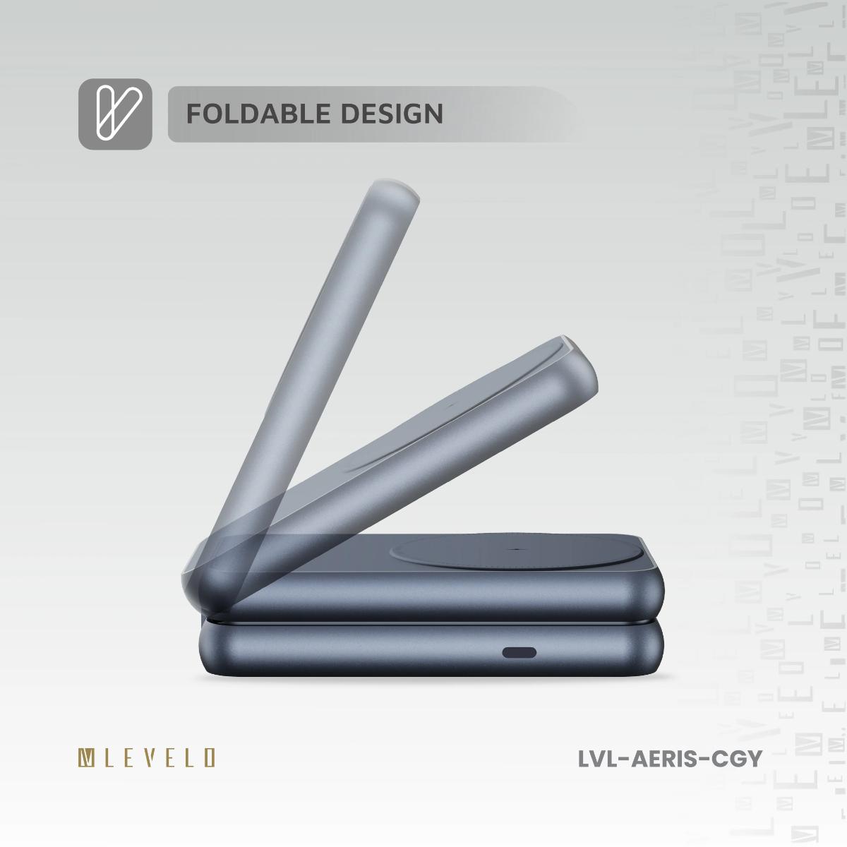Levelo 3 in 1 Foldable Wireless Charger