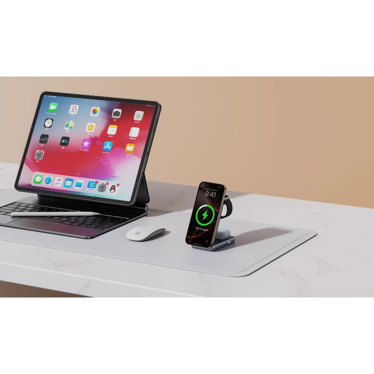 Levelo 3 in 1 Foldable Wireless Charger