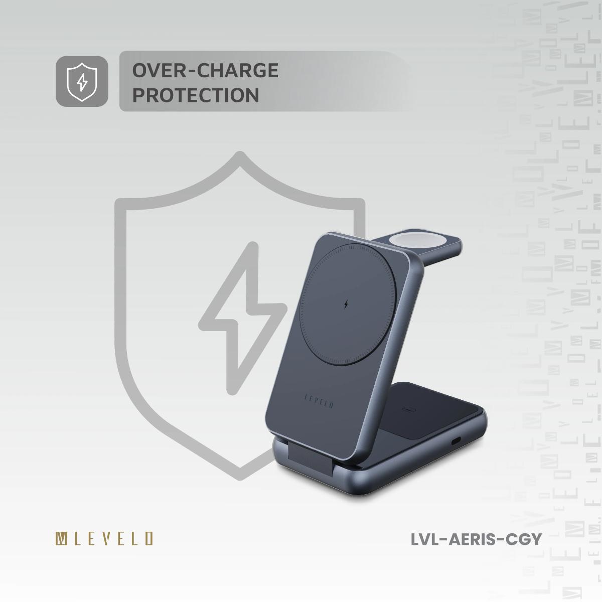 Levelo 3 in 1 Foldable Wireless Charger