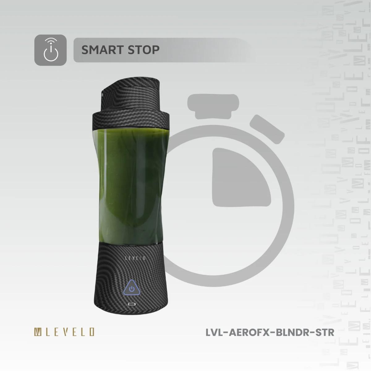 Levelo Portable Carbon Fiber Blender Aeroflex