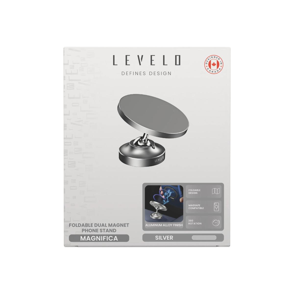 Levelo Magnifica Magnetic Phone Holder Stand