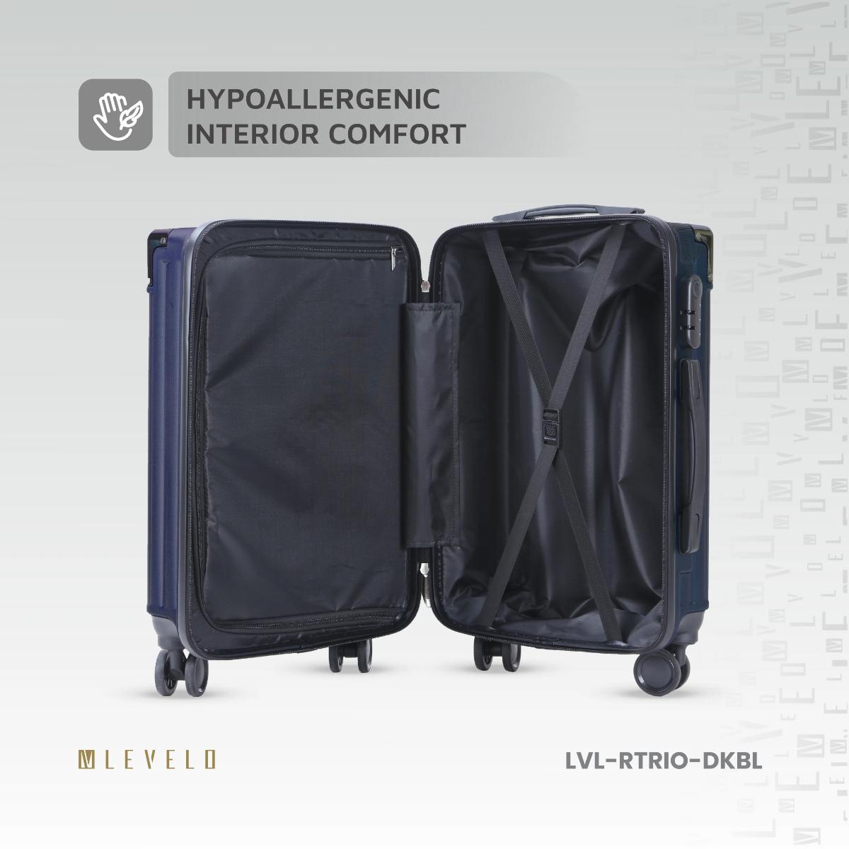 Levelo RoamTrio ABS 3 Set Luggage