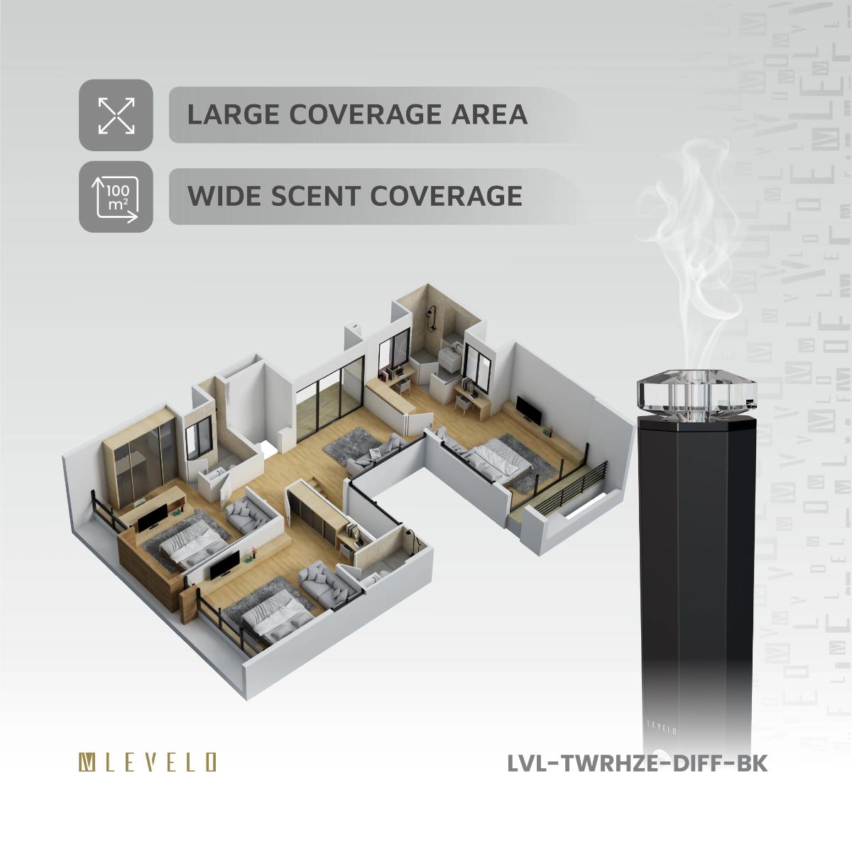 Levelo Ultrasonic Indoor Aroma Diffuser
