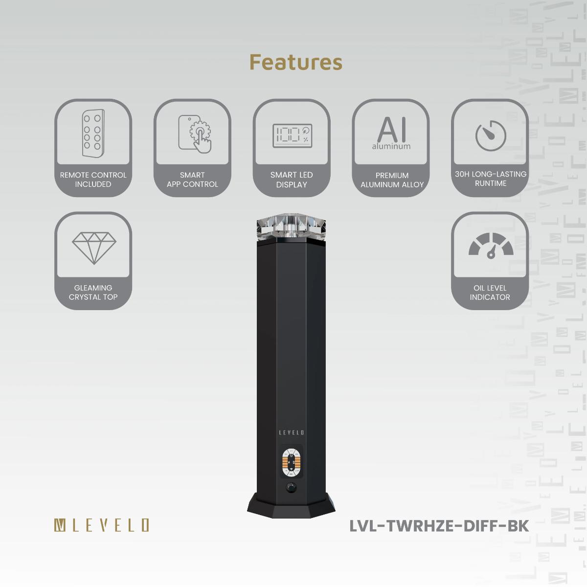 Levelo Ultrasonic Indoor Aroma Diffuser