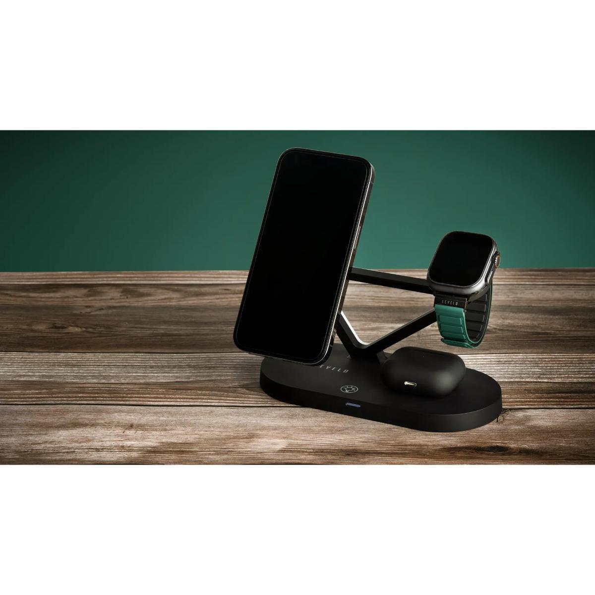 Levelo Premio 5 In 1 Wireless Charging Pad