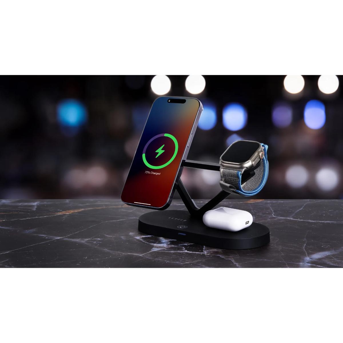 Levelo Premio 5 In 1 Wireless Charging Pad