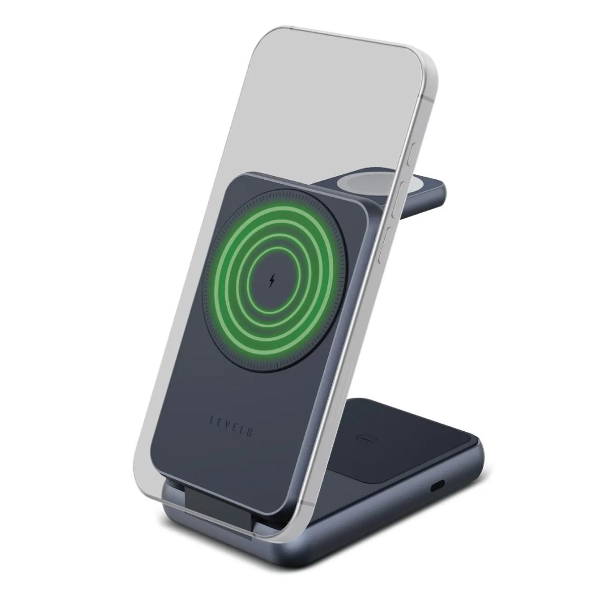 Levelo 3 in 1 Foldable Wireless Charger
