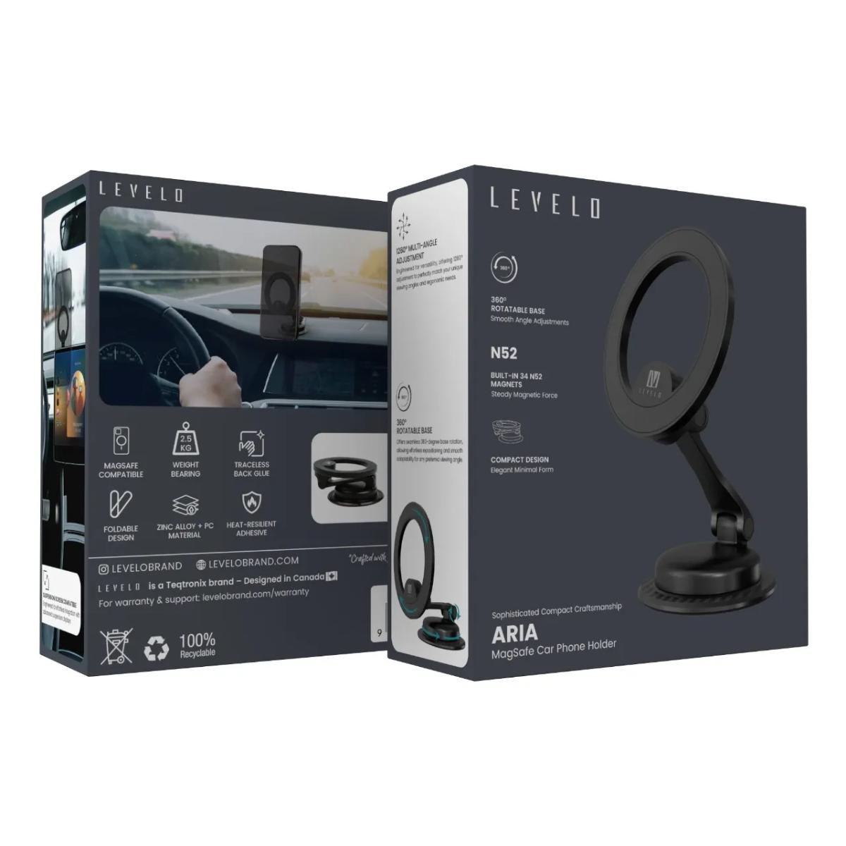 Levelo Aria MagSafe Car Phone Holder
