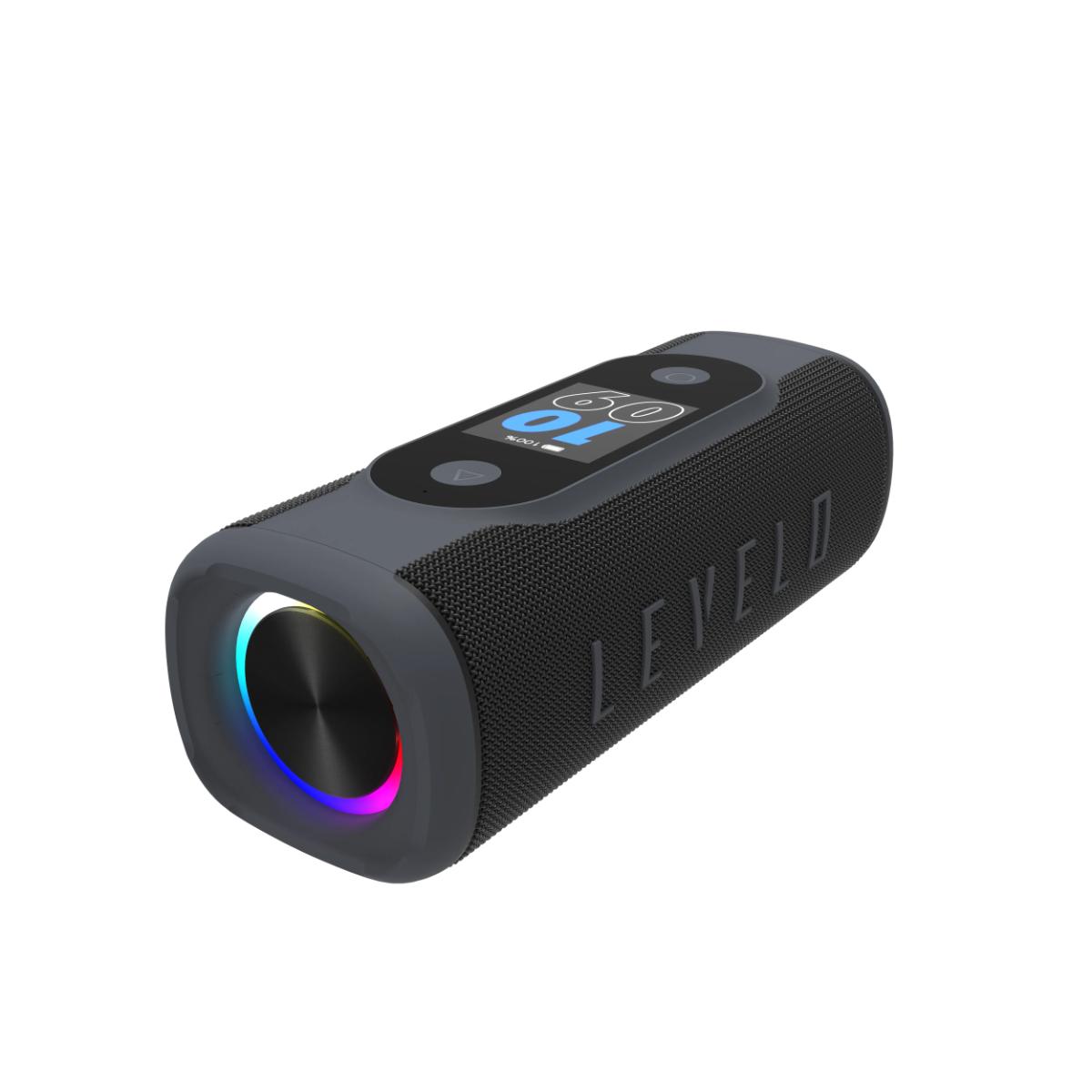 Levelo Bassbeat Portable Speaker With LED Display