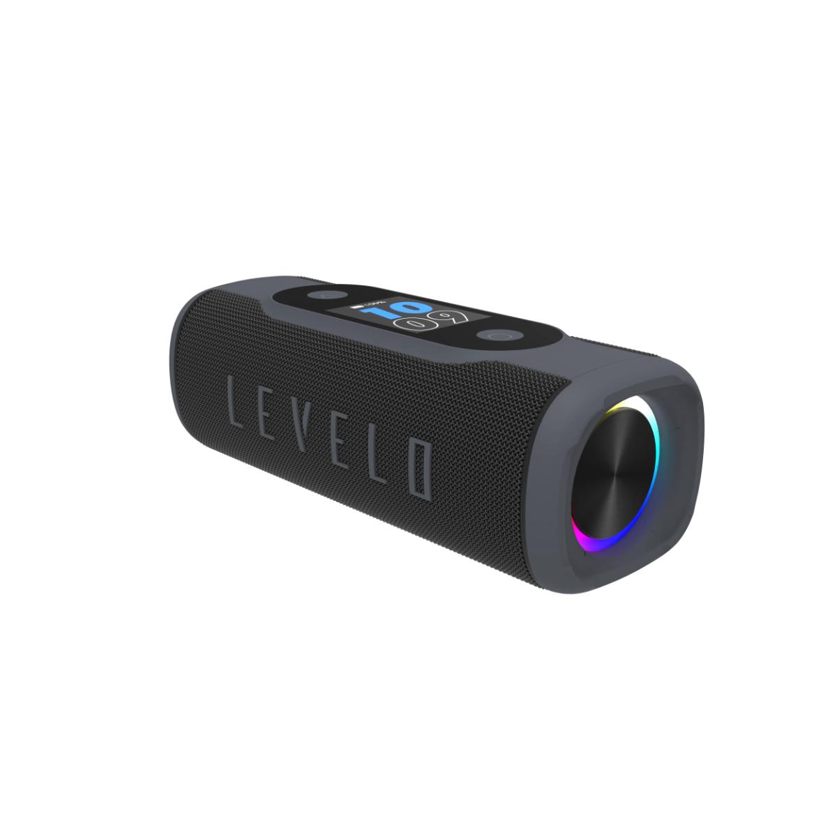 Levelo Bassbeat Portable Speaker With LED Display