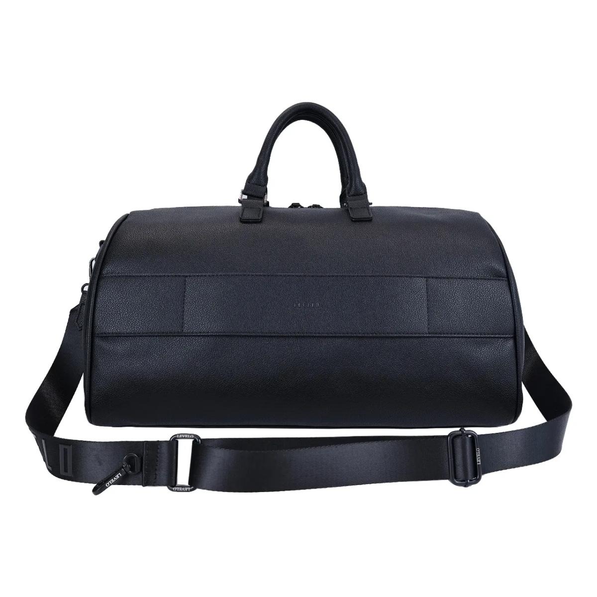 Levelo CarryAll PU Leather Duffle Bag