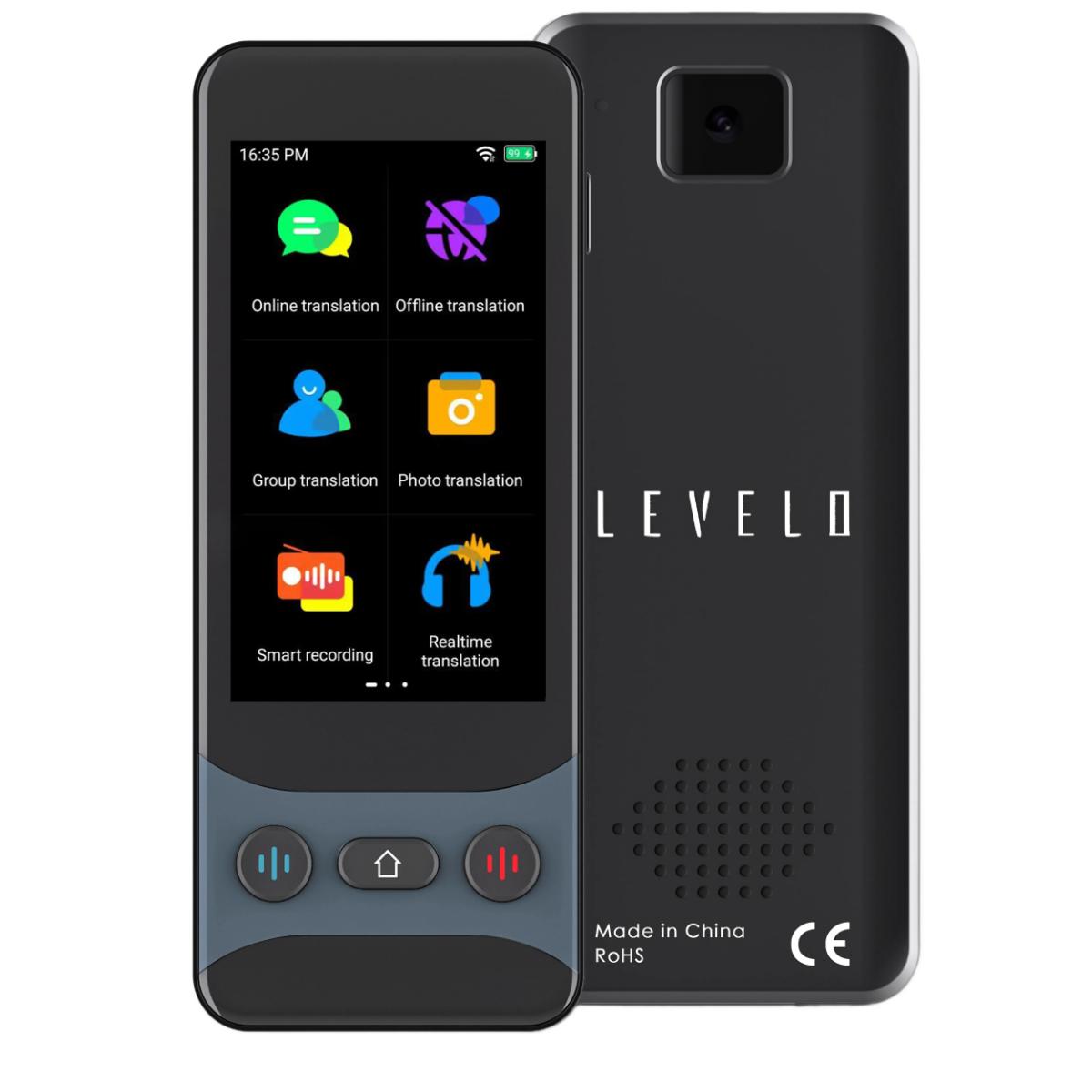 Levelo FluentLink Offline & Online Voice Translator