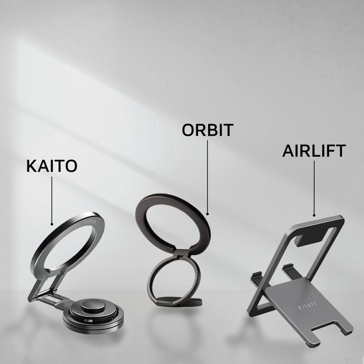 Levelo Kaito 3 In 1 Magsafe Laptop Phone Holder