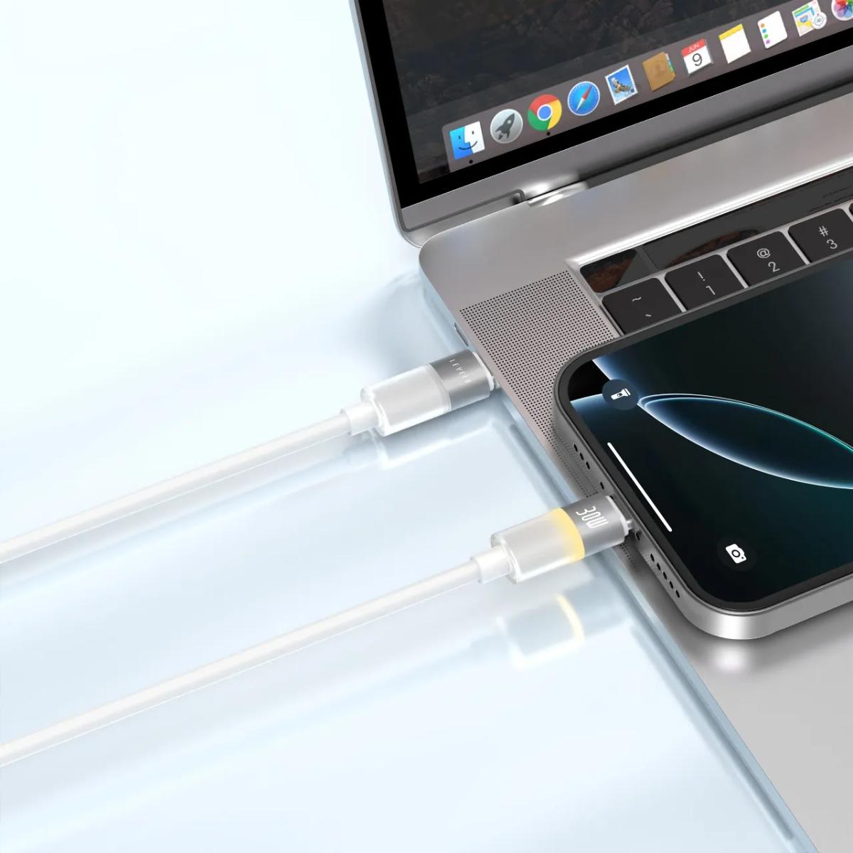 Levelo Luno Type-C to Lightning Cable 1m