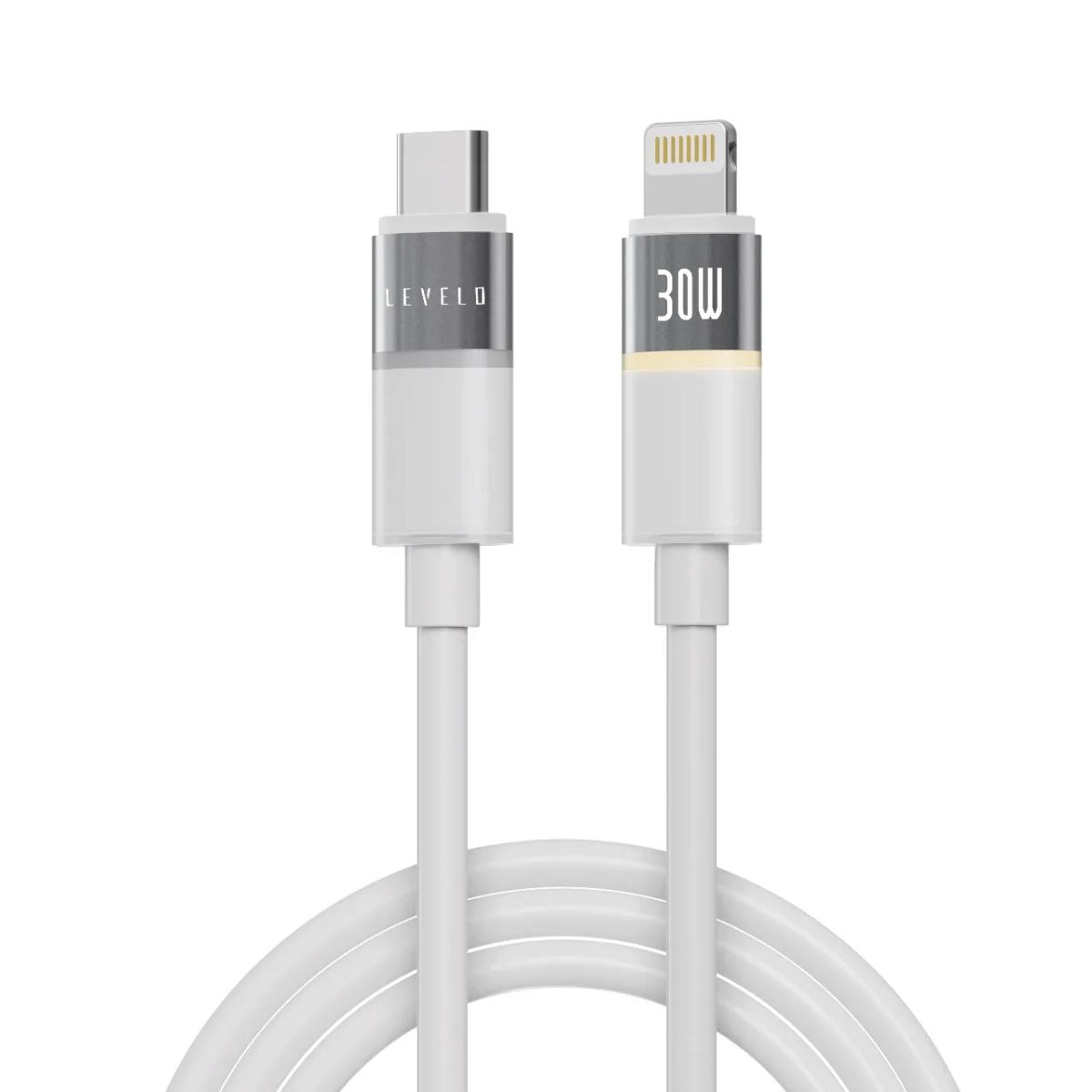 Levelo Luno Type-C to Lightning Cable 1m