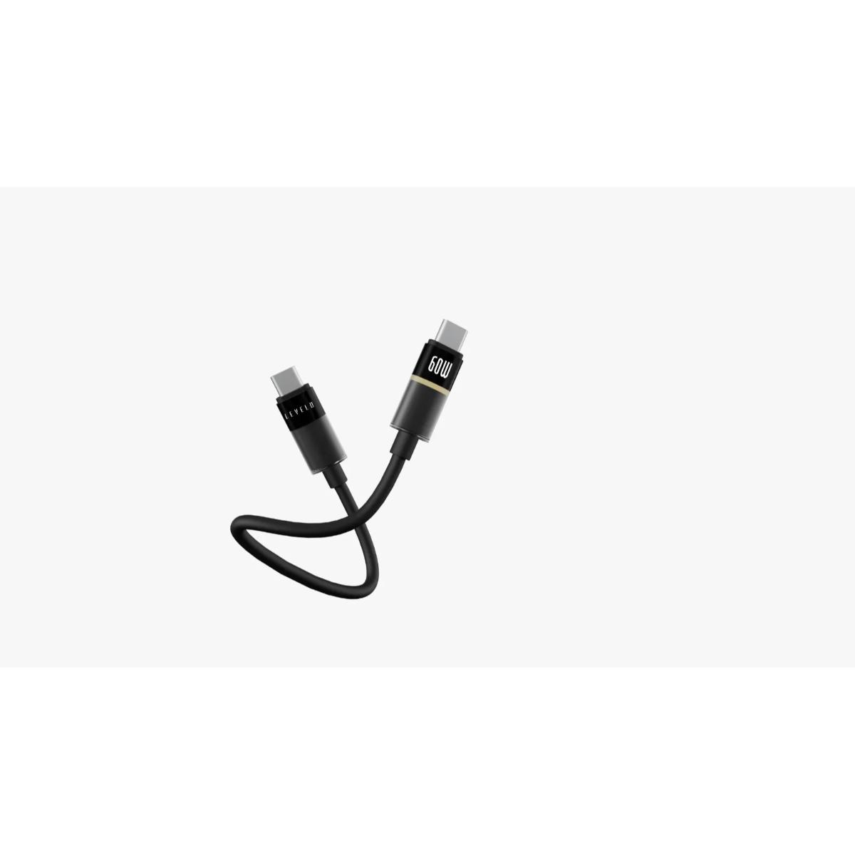 Levelo Luno 60W LED Type-C to Type-C Cable